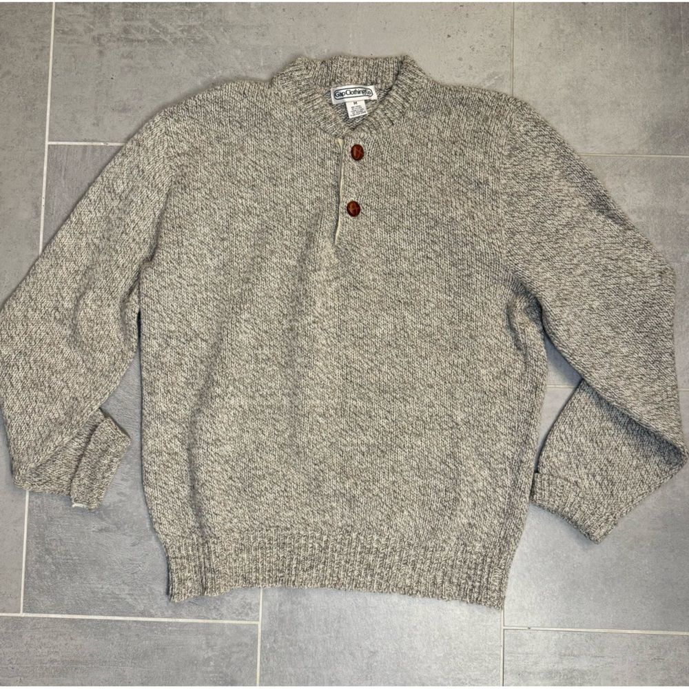 Vintage GAP Clothing Co. Wool Blend Sweater - Men's Medium / Women's Large